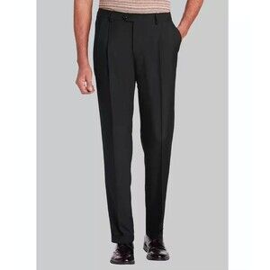 Jos.A.Bank Traveler Collec Performance Traditional Fit Pleated Front Pants-44X32